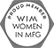 Proud Corporate Member of Woman in Manufacturing