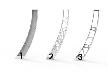 Bracket Piston algorithmic generative design