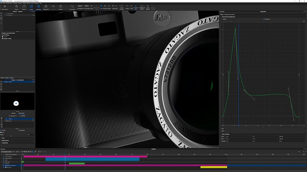 KeyShot 11 Features - Environment Light Automation