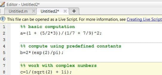 Matlab Vs Mathcad - Computations