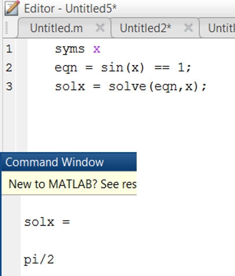 Matlab Vs Mathcad - Solving Capabilities