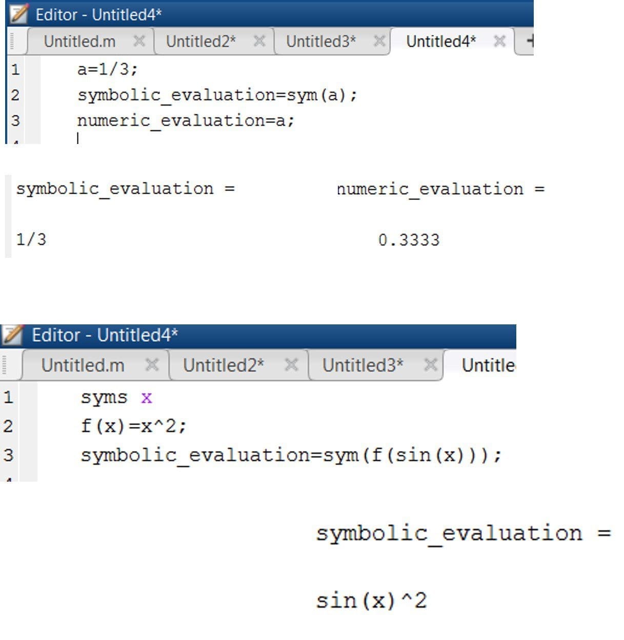 Mathcad Vs Matlab - Symbolics
