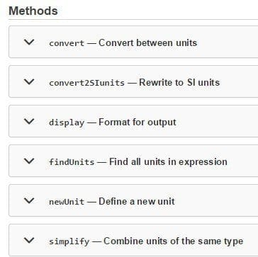 Matlab Vs Mathcad - Units