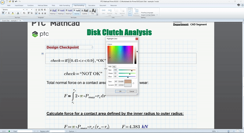 Mathcad Prime 9 - Usability Updates