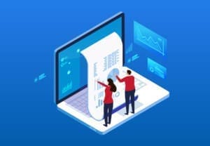 Financial billing data statistics and bill payment notice